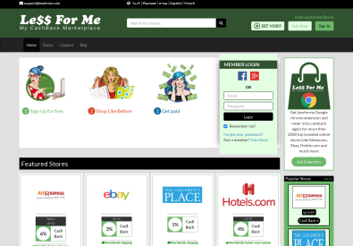 LessForMe.com – Booking.com Cashback